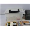 Image 6 : Wood Chisels, Utility Knife, Essential Oils, Notepad, Plastic Tool Boxes