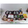 Image 1 : (2) First Aid Kits, Bungee Cord, Charging Cords, Blue RTV Silicone, Compressed Fuel, Misc