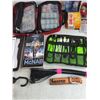 Image 4 : (2) First Aid Kits, Bungee Cord, Charging Cords, Blue RTV Silicone, Compressed Fuel, Misc