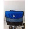 Image 2 : Case It Binder, Jumping Cables, Jobmate Tool Bag 12" x 8" x 8", 8" Bar Clamp, Misc