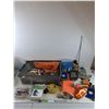Image 1 : Goo Gone, 12V Extension, Magazines, Plastic Container,  Wallet, Ropes, First Aid Kit