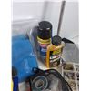 Image 7 : Goo Gone, 12V Extension, Magazines, Plastic Container,  Wallet, Ropes, First Aid Kit