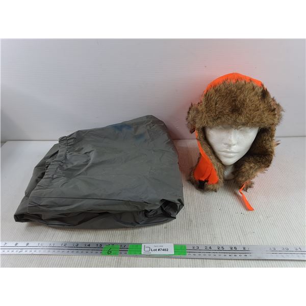 Waterproof Pants - Size 3XL, Dakota Dan Faux Fur Winter Hat
