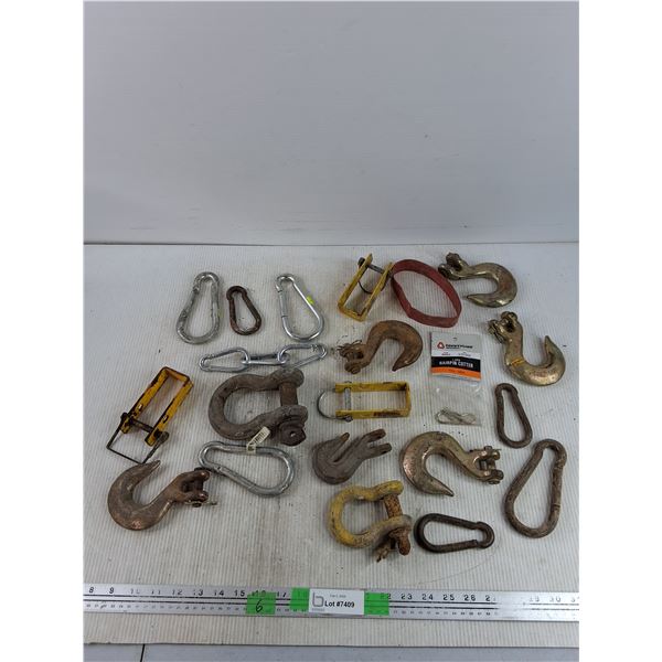 Shackles, Carabiner, Hairpin Cotter, Chain Hooks