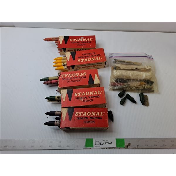 Vintage Staonal Crayons