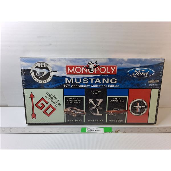 Monopoly Mustang 40th Anniversary Collector's Edition- Sealed