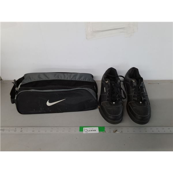 Men's Kikkor Golf Shoes- 10.5 & Bag