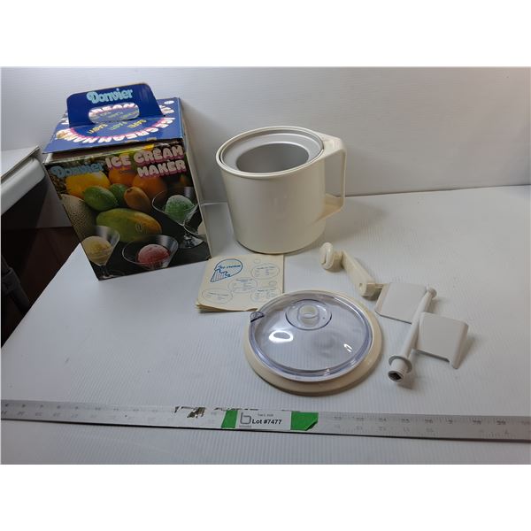 Donvier Ice Cream Maker