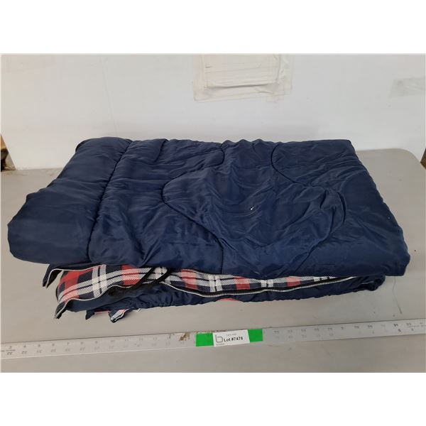 Escape Twin Size Sleeping Bag- No Zipper