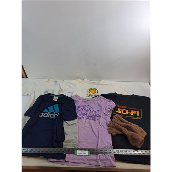 Youth Clothing (5 Tees 7-16, Mitten Socks)