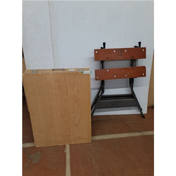 * Black & Decker Saw Horse, Advertising Board - 24x32x4" - Pickup Only