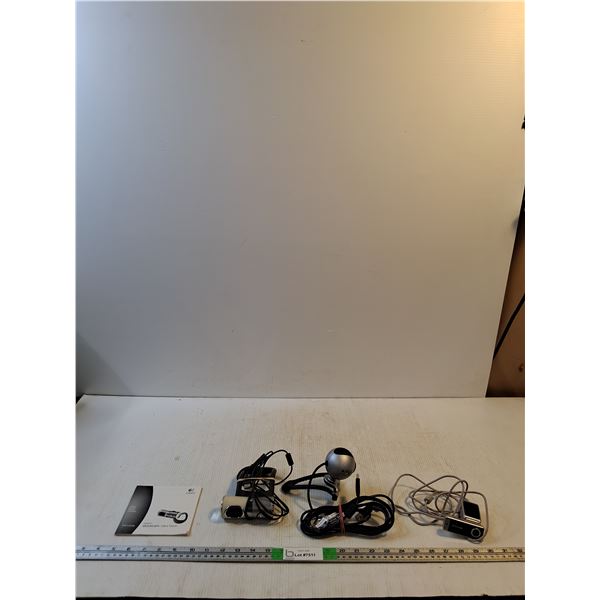 (3) Various Webcams; Logitech, Microsoft (as is)