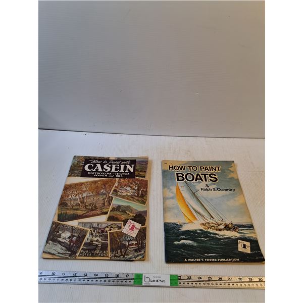 (2) Vintage "How To Paint" Books #53 & #98