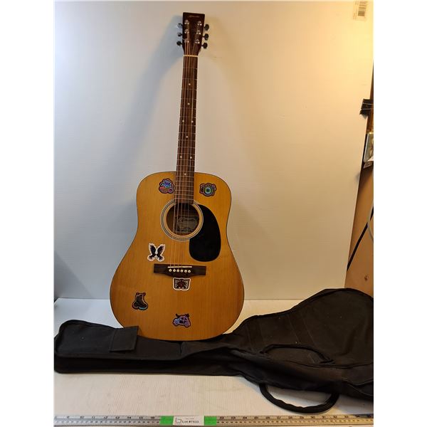 Ritmiller Guitar & Case 41" -AS IS - PICK UP ONLY