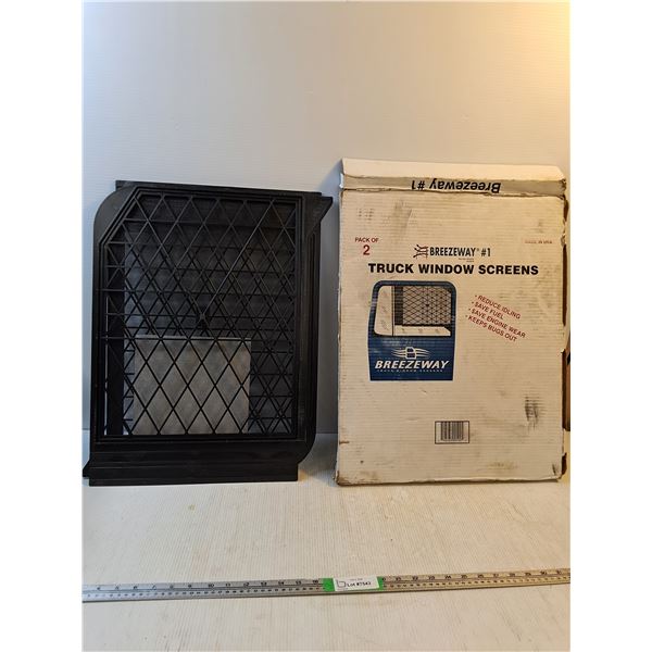 Truck Window Screens - Breezeway _AS IS - PICK UP ONLY