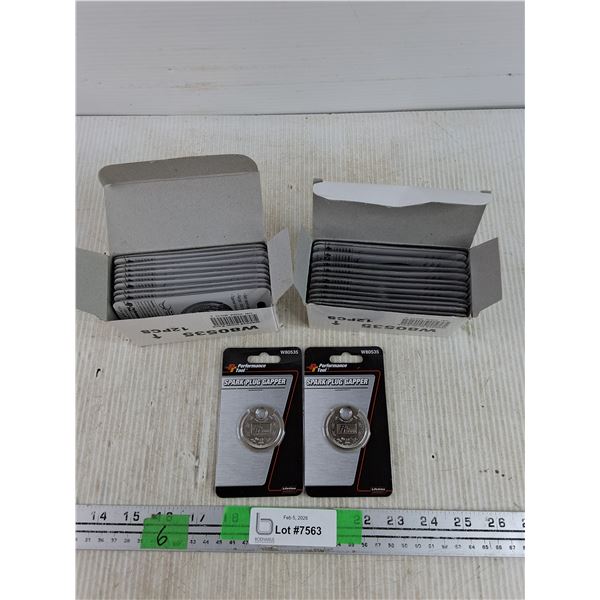 (24) Perfomance Tool Spark Plug Gapper - New