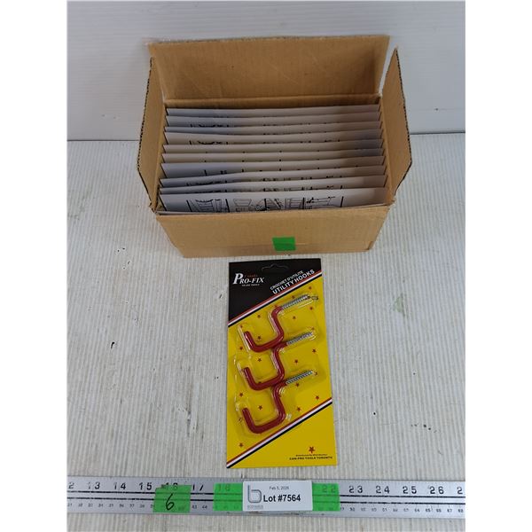 (12) Canada Pro Fix Trade Tools Utility Hooks - New