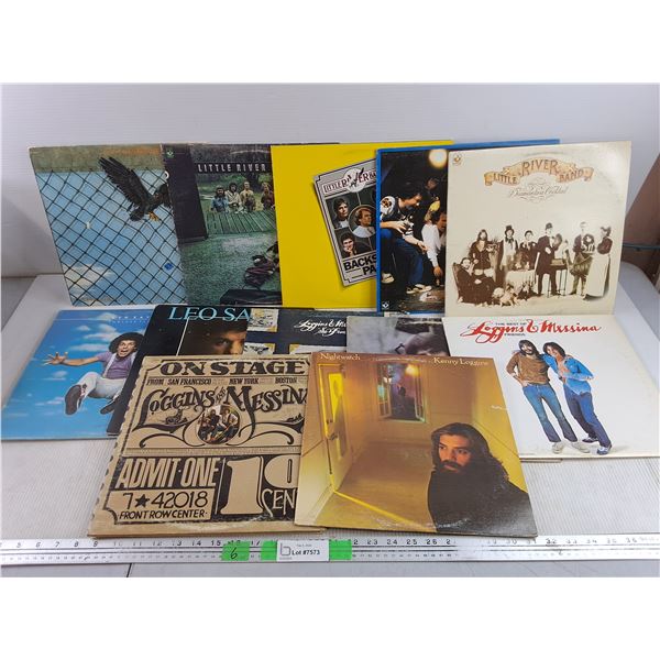 Assorted Vinyl Records - Little River Band, Kenny Loggins, Leo Sayer