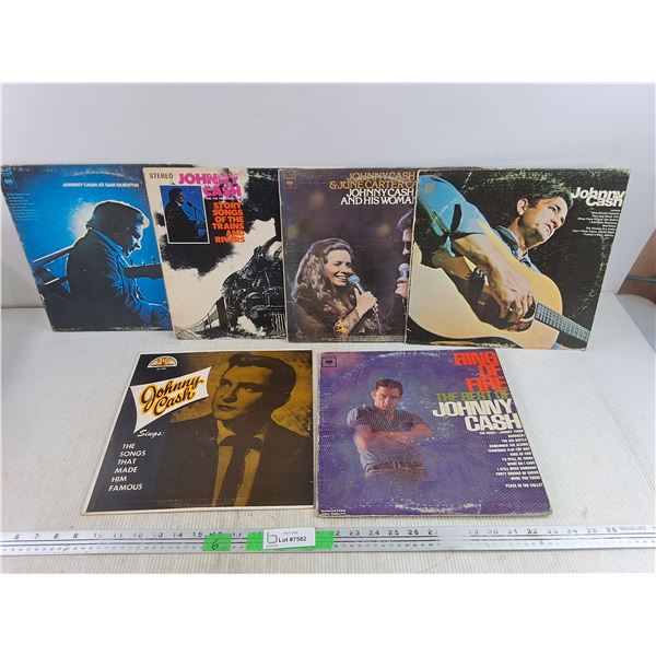 Johnny Cash Vinyl Records