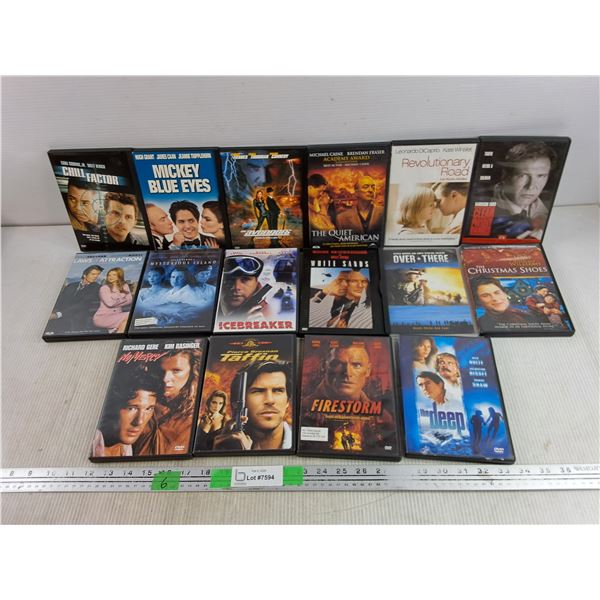 Assorted DVD Movies - Firestorm, Mickey Blue Eyes, Ice Breaker