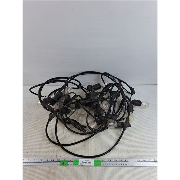 Outdoor Lights - Powers On, As Is