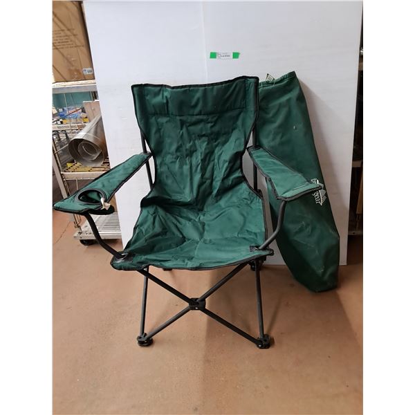 Tera Gear Folding Chair 34" Tall  & Bag, Cannot Ship