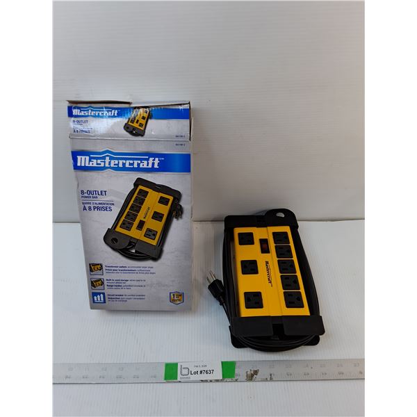 Mastercraft 8 Outlet Power Bar, Appears NIB