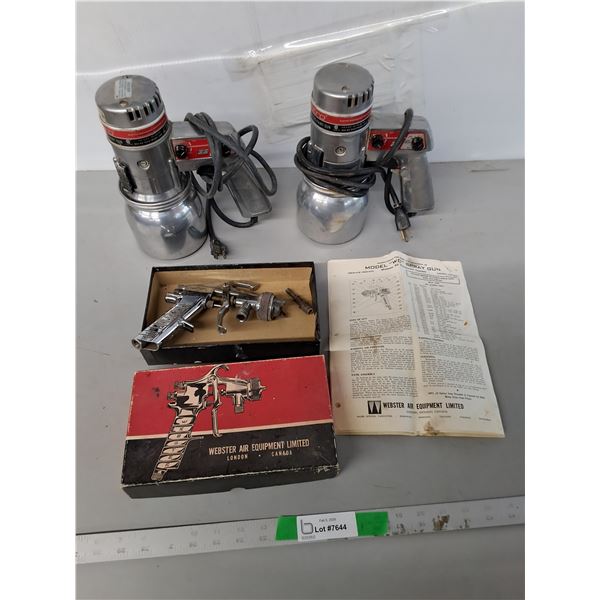 (3) Paint Spray Guns- Untested