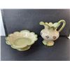 Image 3 : Decorative Ceramic Pitcher & Wash Basin Set