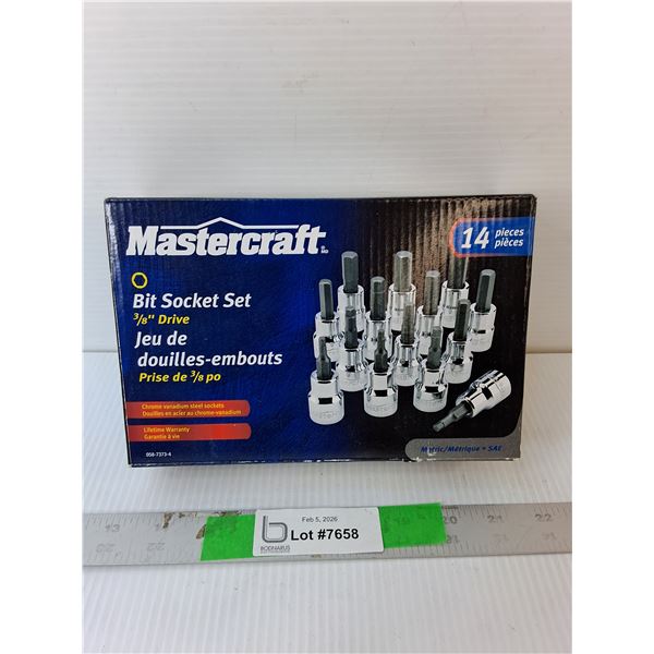 Mastercraft Bit Socket Set, Appears NIB