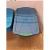 Image 2 : *(2) Storage Totes, Sterilite & Rubbermaid, Measurements In Photos, Cannot Ship