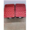 Image 2 : *(2) HDX, 19" x 28" x 15", Storage Totes w/ Lids, Cannot Ship