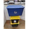 Image 1 : *(3) Plastic Storage Totes w/ Lids, Measurements in Pics, Cannot Ship