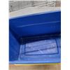 Image 5 : *(3) Plastic Storage Totes w/ Lids, Measurements in Pics, Cannot Ship