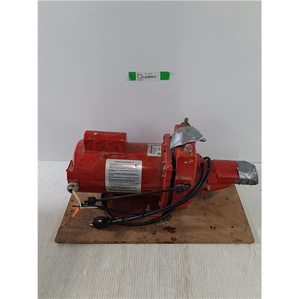 *Red Lion Water Pump, Consigner Says Motor Works, Pump Needs Seals, As Is - PICK UP