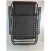 Image 2 : Black Fabric Lounge Chair - 24" x 36" Folded - Pickup Only