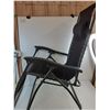 Image 3 : Black Fabric Lounge Chair - 24" x 36" Folded - Pickup Only