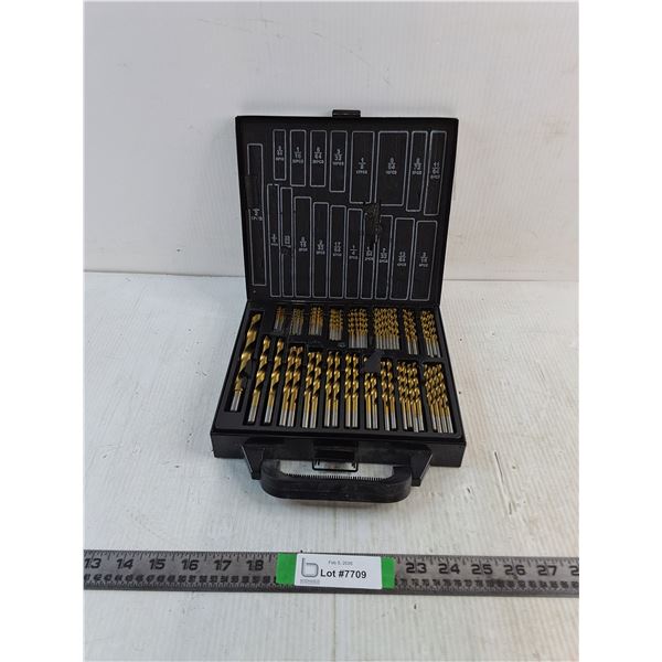 Case Of Various Drill Bits
