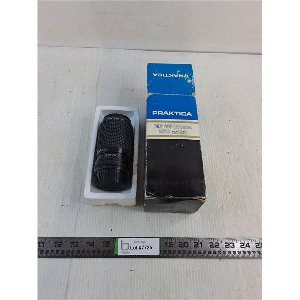 Praktica Auto Micro Camera Lens- As Is