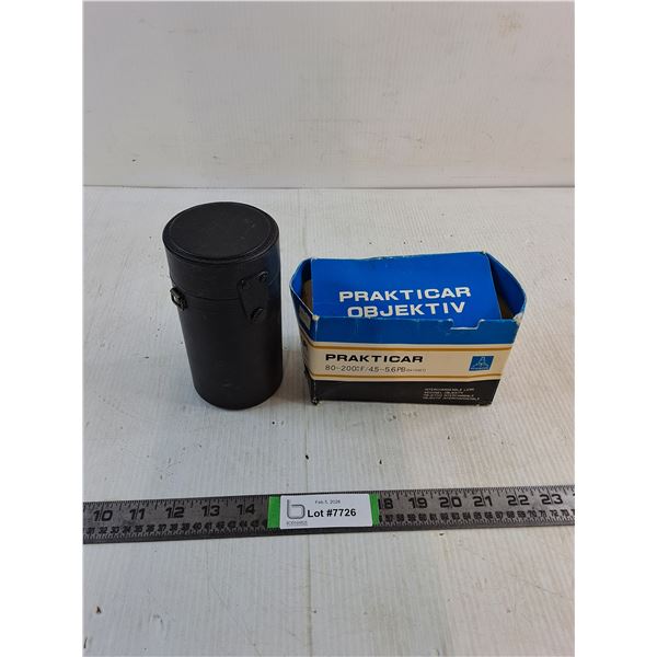 Prakticar Interchangeable Camera Lens- As Is
