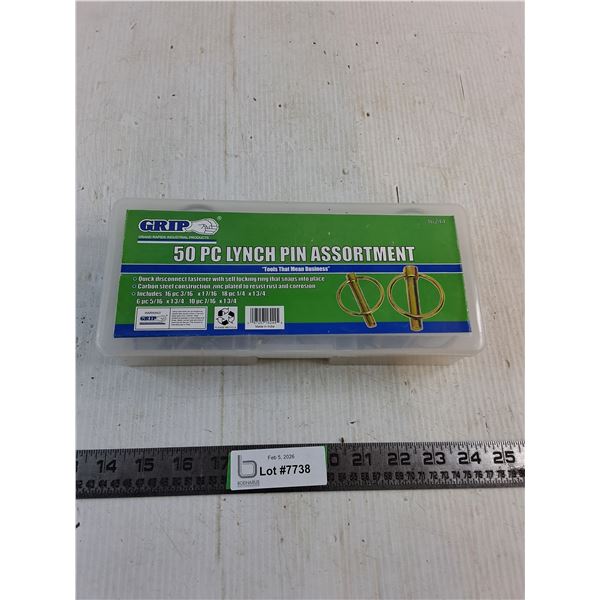Assorted Lynch Pin- 50 Pc