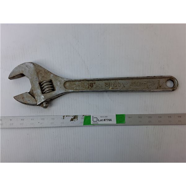 Brico 18" Crescent Wrench, Pickup Preferred