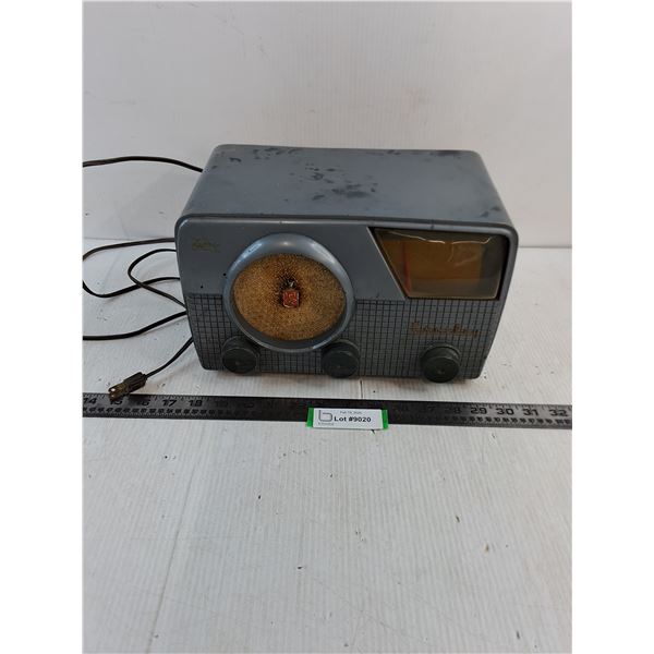 Vintage Crosley S2133 Dashboard Radio - No Power Detected, As is - 12x8x7"