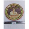 Image 1 : Round Metal Coca-Cola Serving Tray - 12" Diameter
