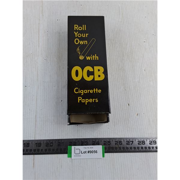 Vintage Metal "OCB Cigarette Papers" Dispenser