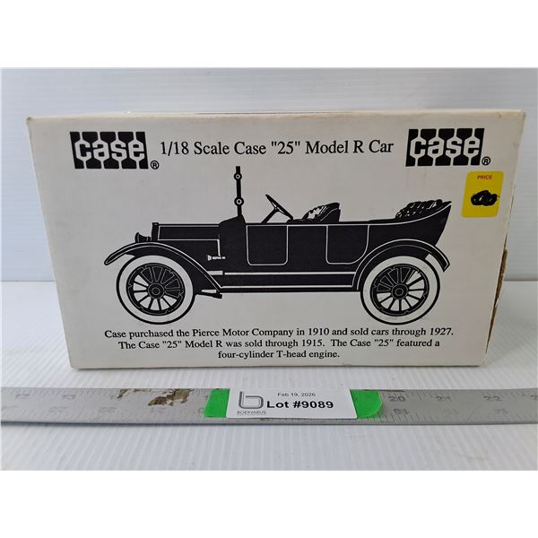 Case "25" Model R Car 1:18 Scale, NIB