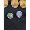 Image 3 : (22) Vintage Metal "Safe Driver" Badges  for Canadian Bus Drivers