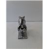 Image 3 : Metal Squirrel Nutcracker 5.75" Tall