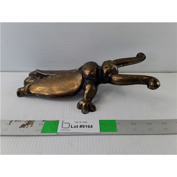 Brass Beetle Shaped Boot Jack 10.25"