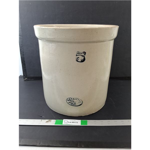 #Medalta Stoneware Crock 13", Cannot Ship